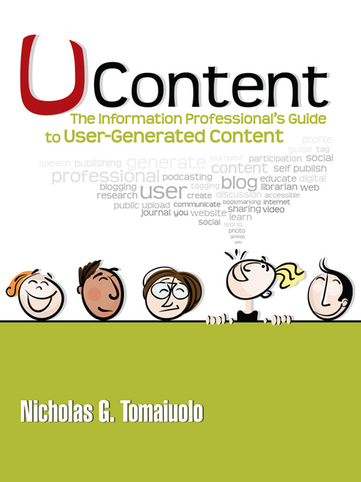 Title details for UContent by Nicholas G. Tomaiuolo - Available